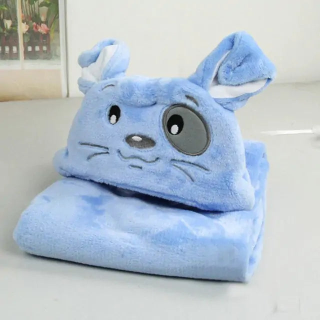 Hooded Bear Bath Towel