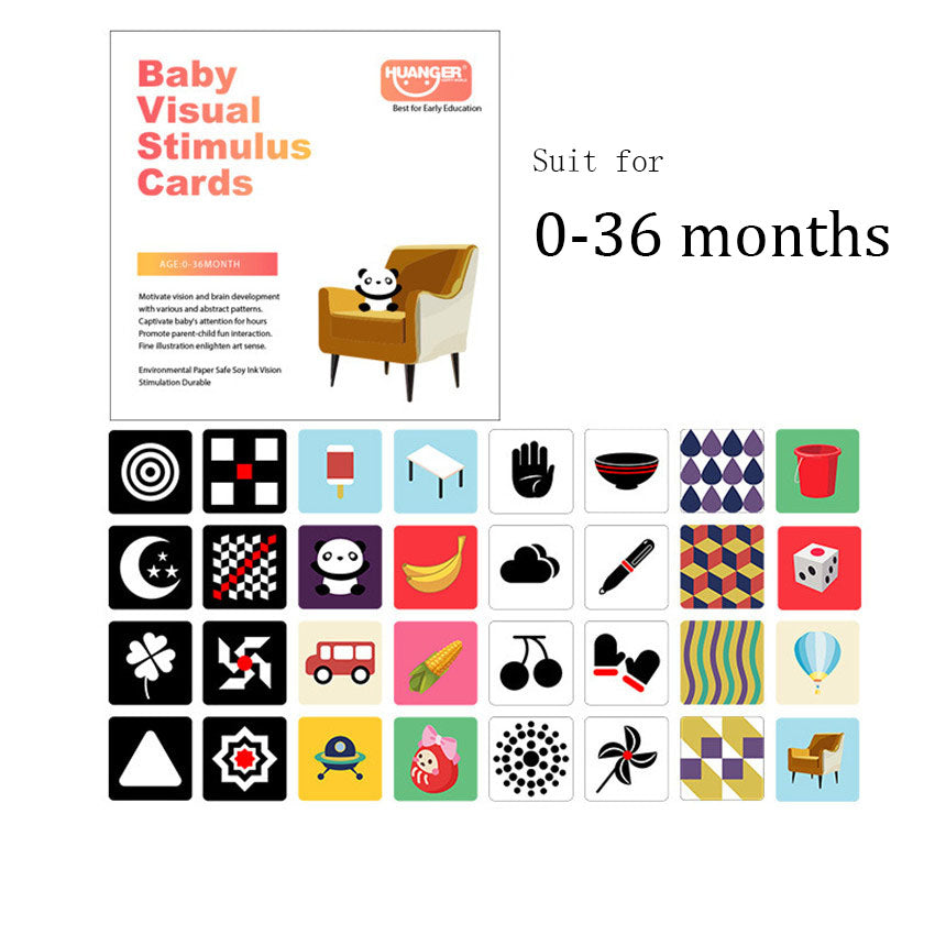 High-Contrast Baby Flash Cards