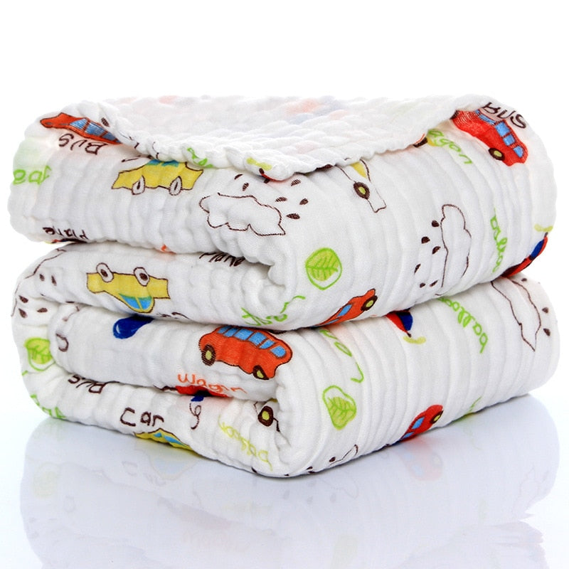 6-Layer Muslin Swaddle Blanket