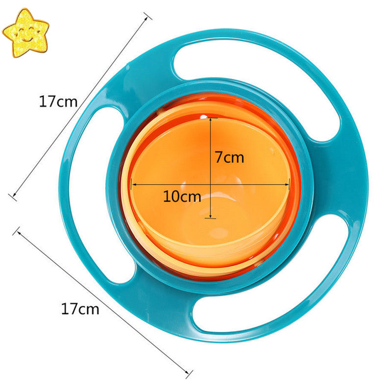 Spill-Resistant Feeding Bowl