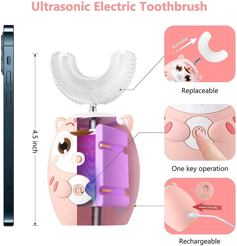 Kids' U-Shape Electric Toothbrush