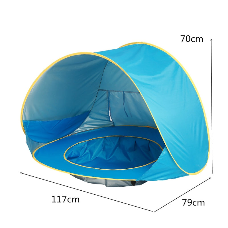 Pop-Up Beach Shade Tent