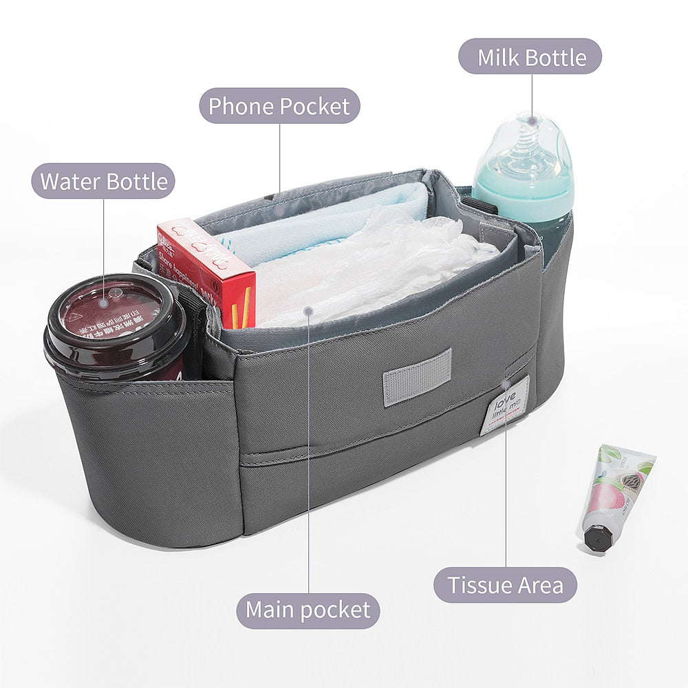 Stroller Organizer with Cup Holders