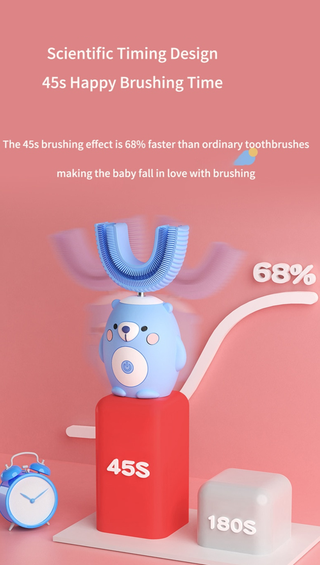 Kids' U-Shape Electric Toothbrush