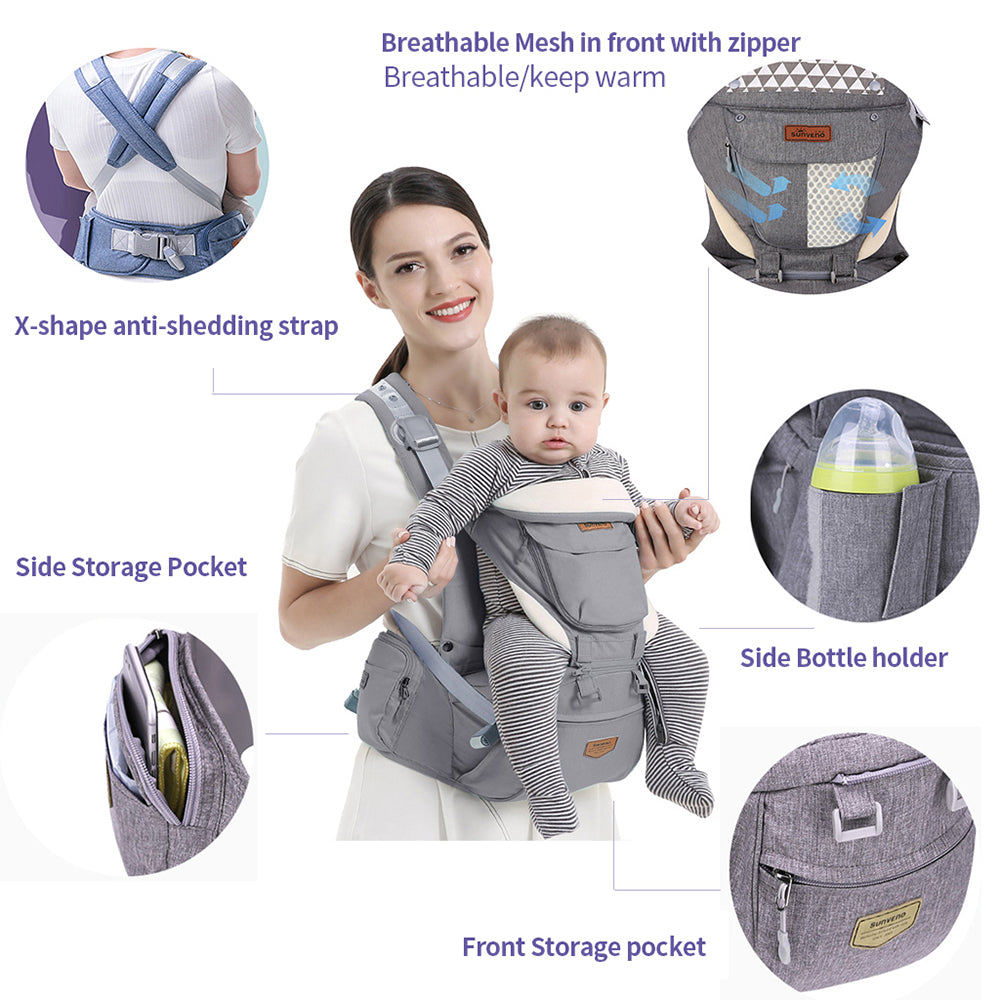 Ergonomic Hip Seat Baby Carrier