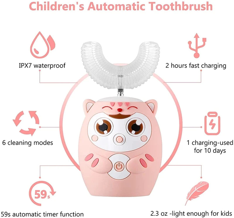 Kids' U-Shape Electric Toothbrush