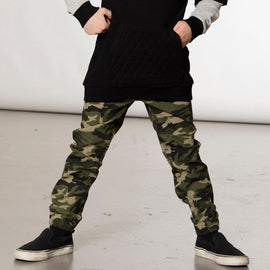 Camouflage Stretch Twill Jogger Pant
