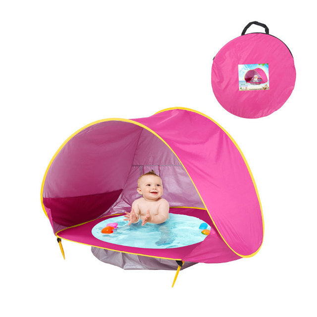 Pop-Up Beach Shade Tent