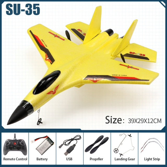 Remote Control Foam Jet — SU-35
