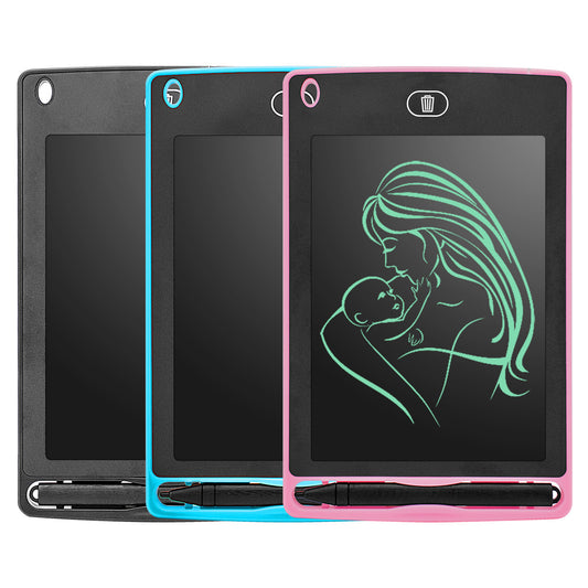 Kids' LCD writing tablet with stylus for drawing