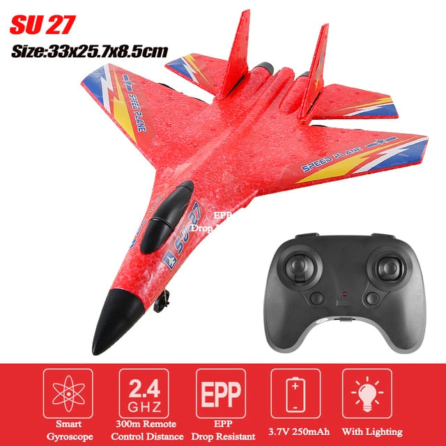 Remote Control Foam Jet — SU-35