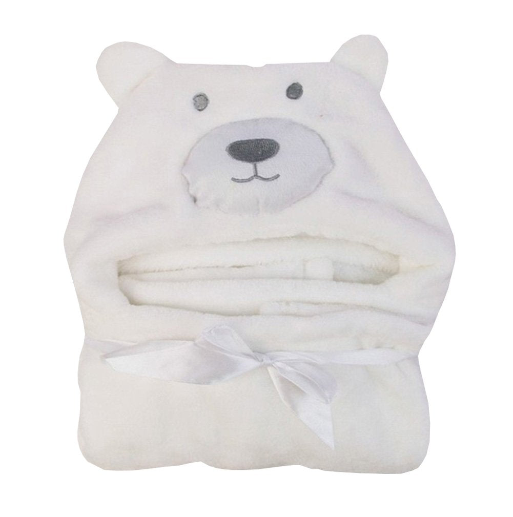 Hooded Bear Bath Towel