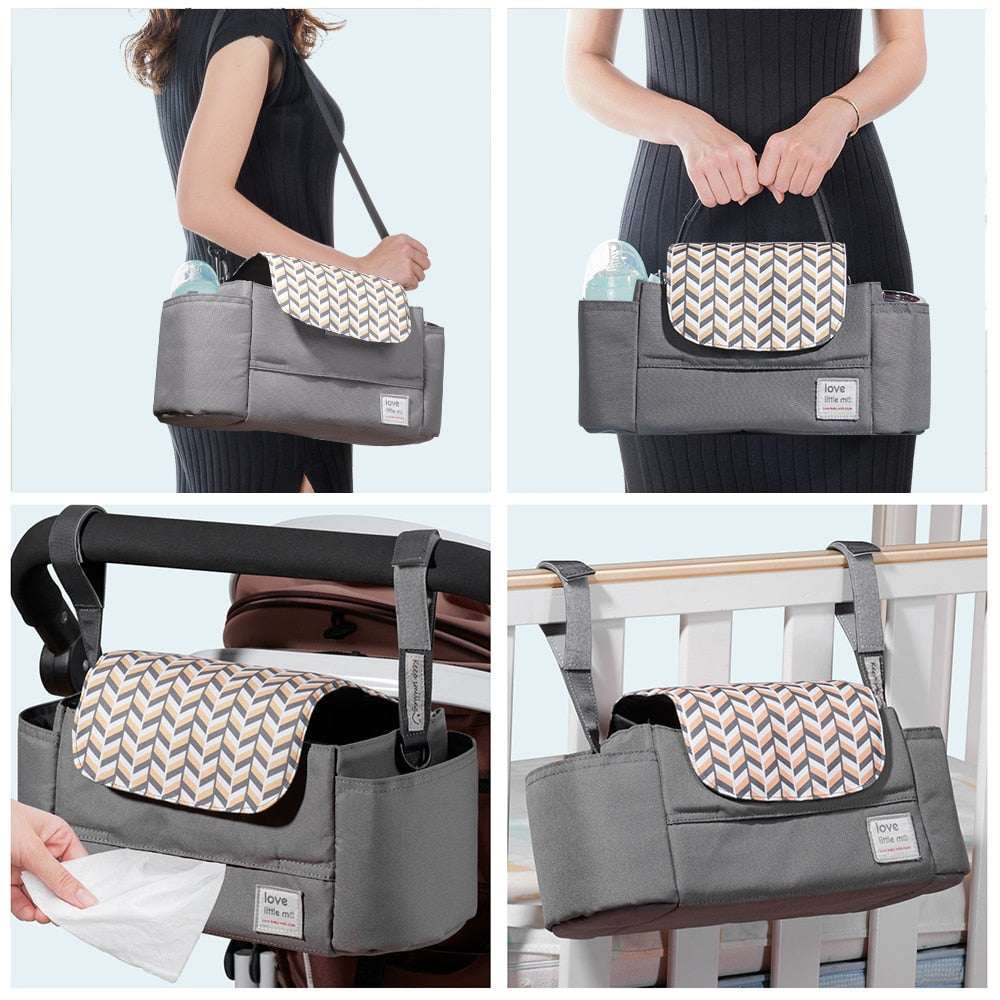 Stroller Organizer with Cup Holders
