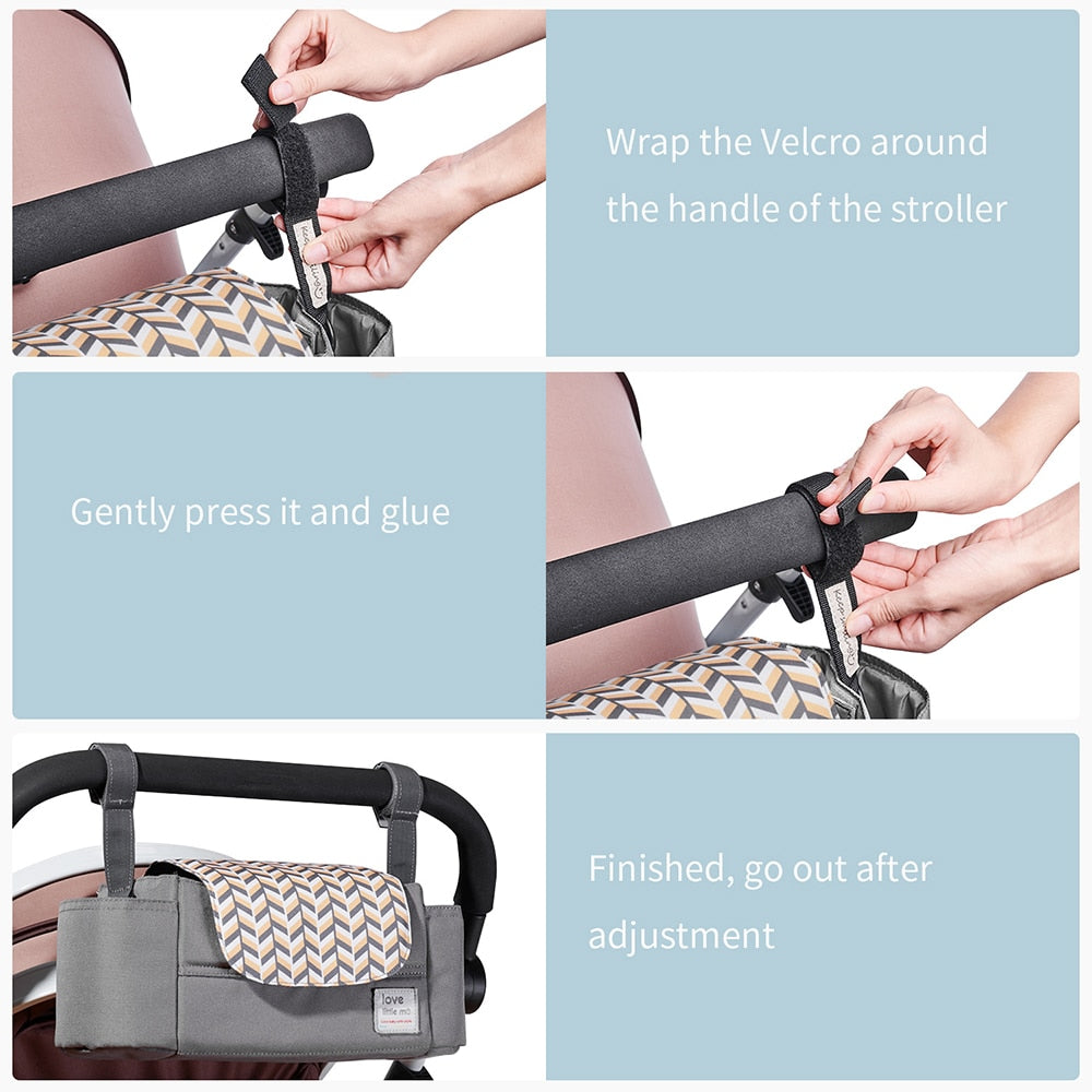 Stroller Organizer with Cup Holders