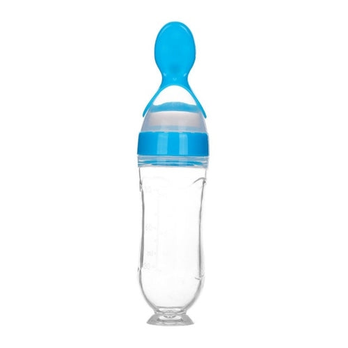 Silicone Squeeze Feeding Bottle