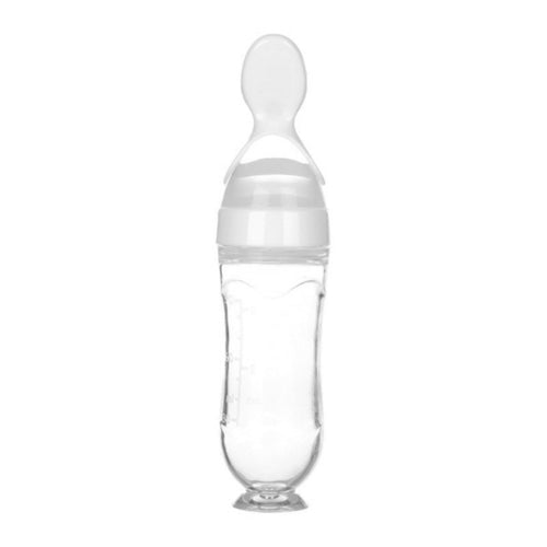 Silicone Squeeze Feeding Bottle