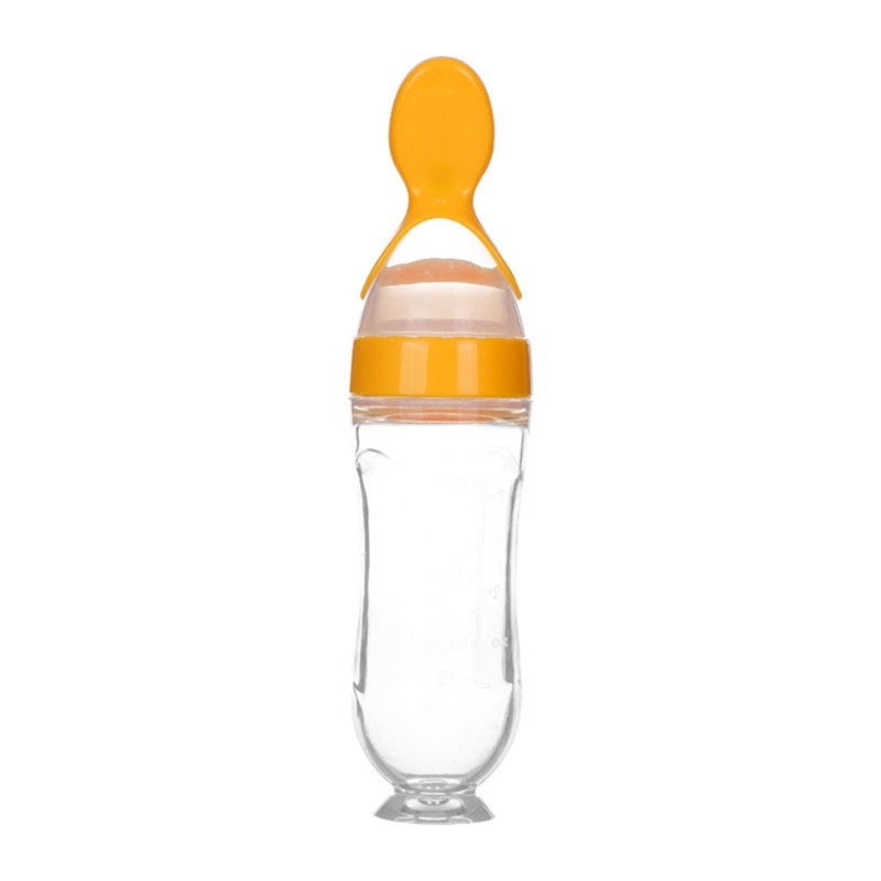 Silicone Squeeze Feeding Bottle