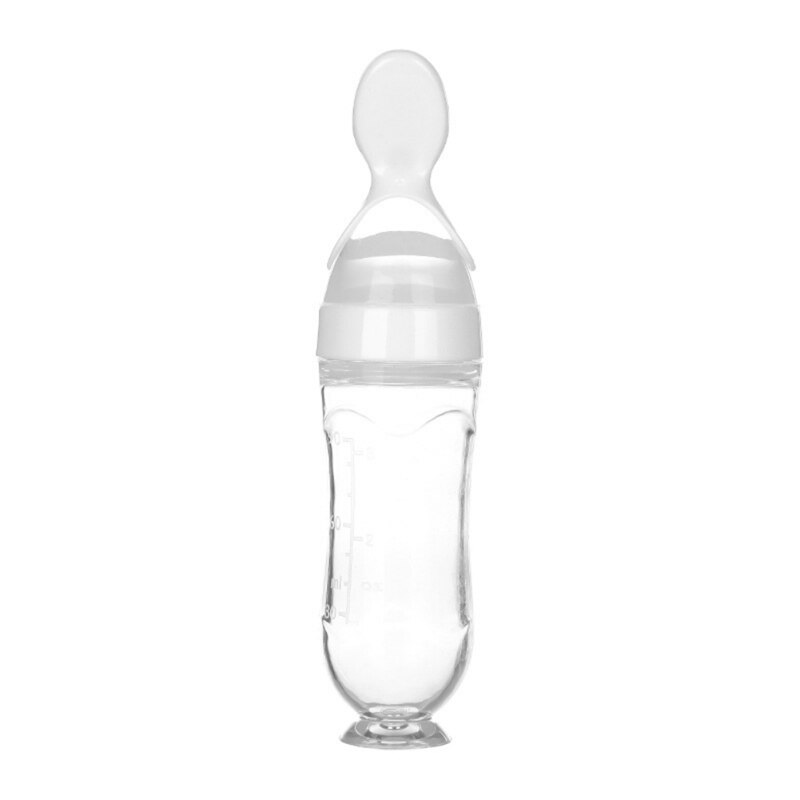 Silicone Squeeze Feeding Bottle