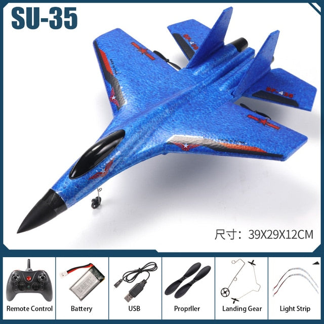 Remote Control Foam Jet — SU-35