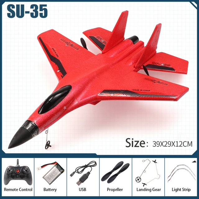 Remote Control Foam Jet — SU-35