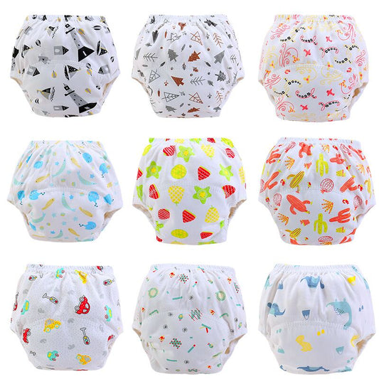 Reusable washable cloth diapers for toddlers