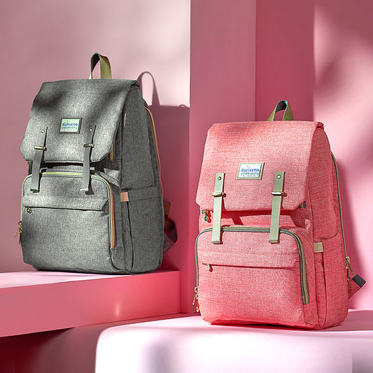 25 litre diaper backpack with insulated bottle pocket