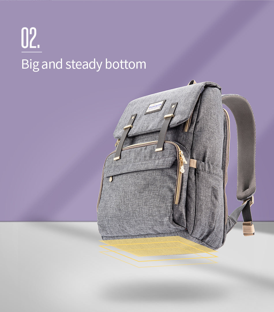 25L Diaper Backpack with Changing Mat
